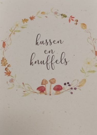 Kaart knuffels